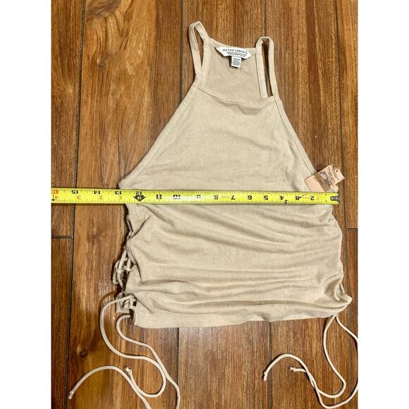 NEW American Eagle Lace Up Crop Top Tank size Small - Picture 5 of 7